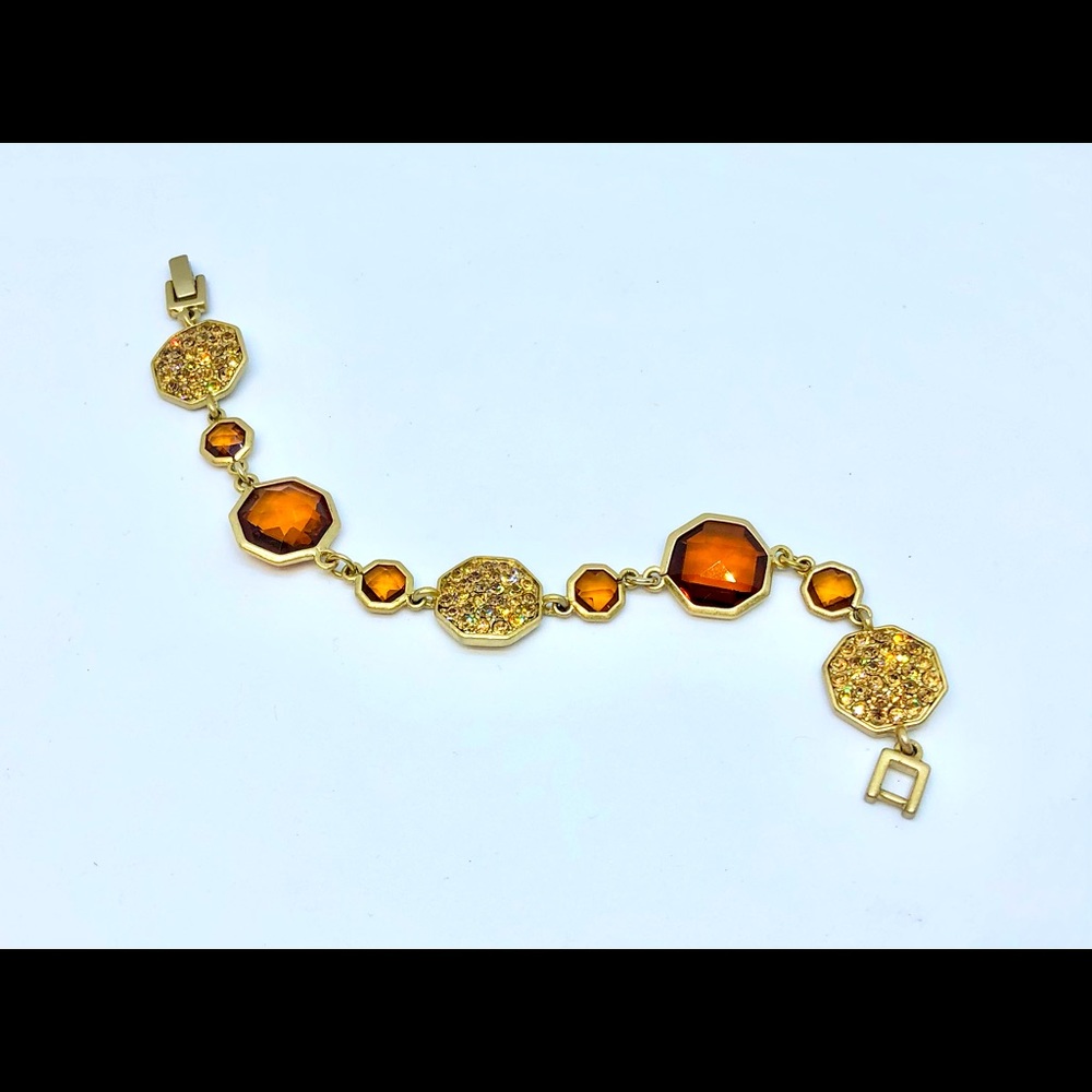 Lia Sophia Goldtone Link Bracelet